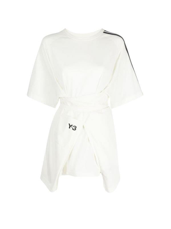 Y-3 Ladies T-Shirt Closure White-AL Capone Premium