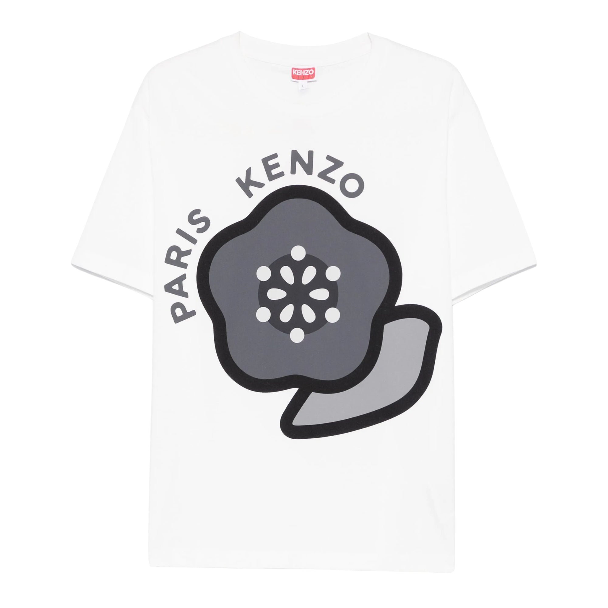 Kenzo T-Shirt Boke Flower White-AL Capone Premium