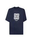 Givenchy T-Shirt Slim Fit Logo Navy