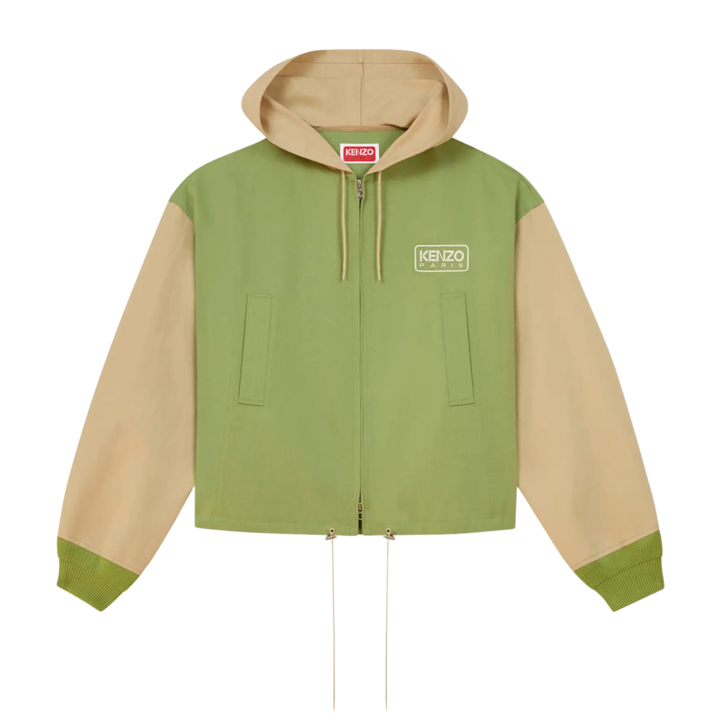 Kenzo Jacket Woven Parka Pale Khaki – AL Capone Premium