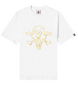 Icecream T-Shirt Cones & Bones White-AL Capone Premium