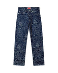 Kenzo Jeans Star Tiger Asagao Denim Blue