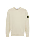 Stone Island Sweater Sleeve Logo Cream-AL Capone Premium