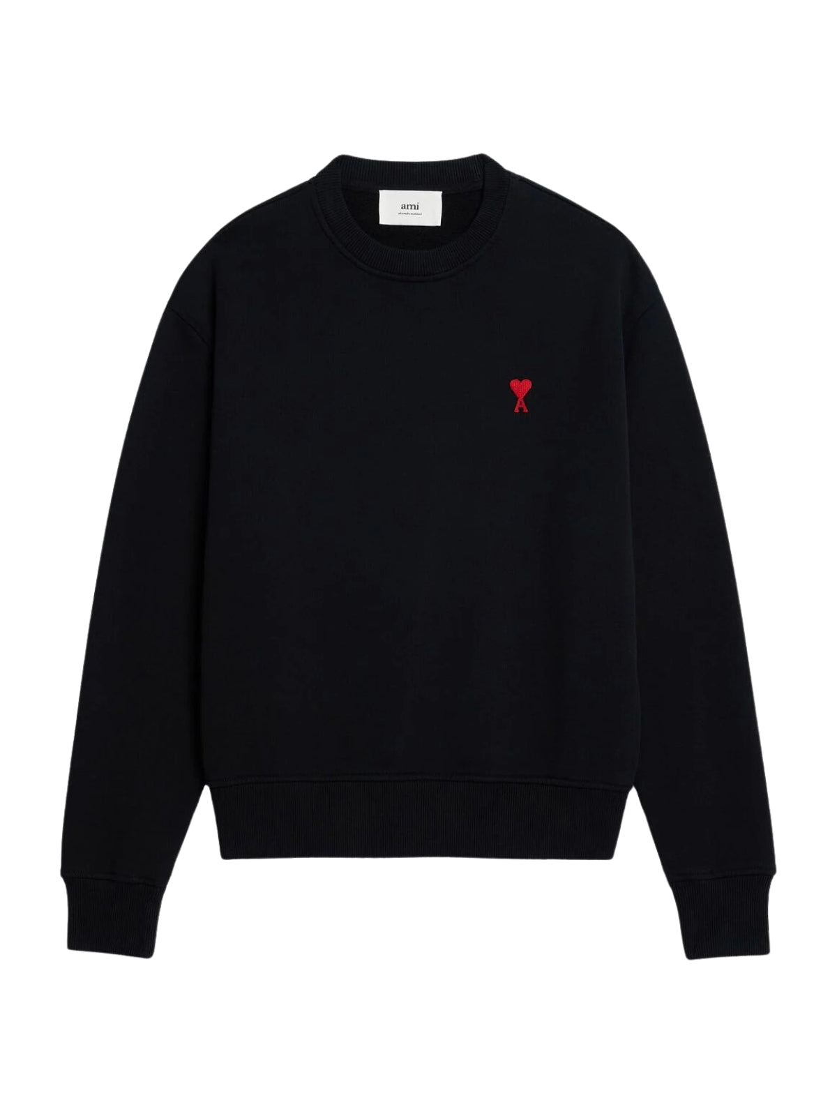 Ami Sweater Logo Black-AL Capone Premium