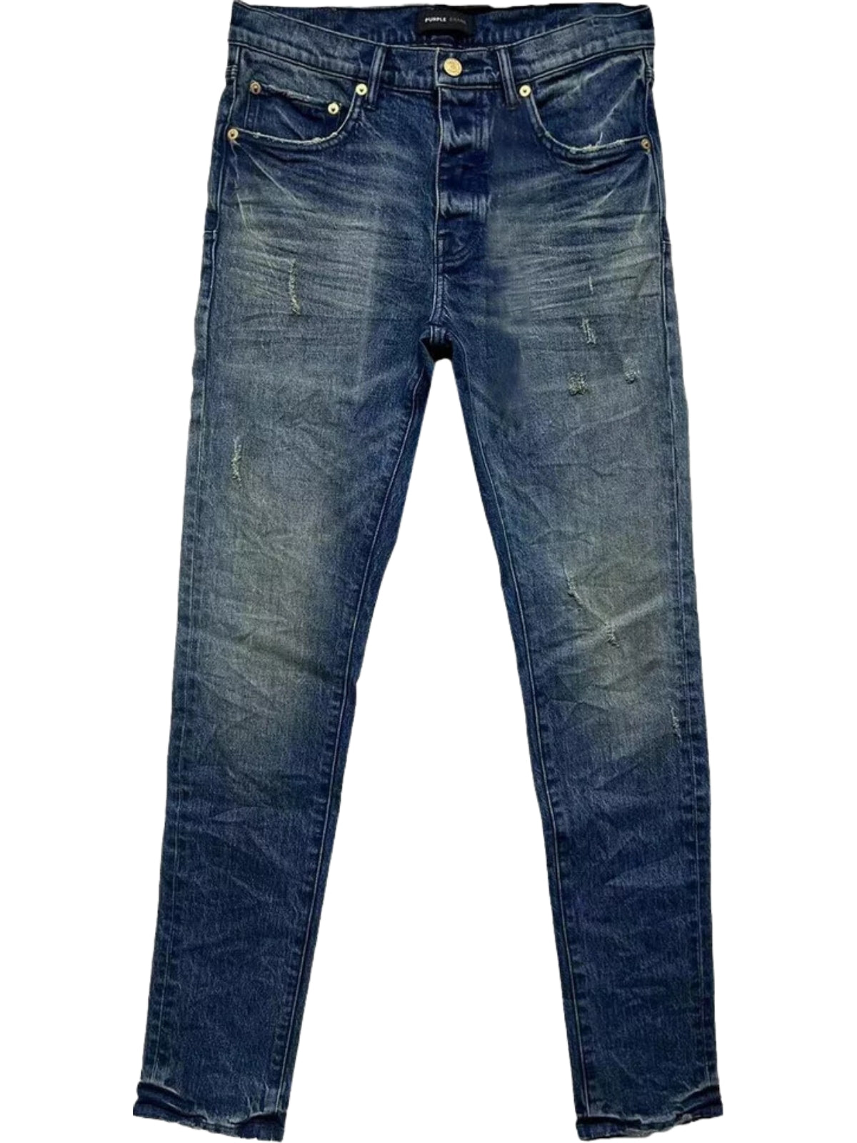 Purple Jeans Western Blue Mid Indigo-AL Capone Premium