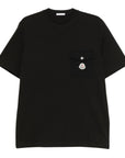 Moncler T-Shirt With Pocket Logo Black-AL Capone Premium