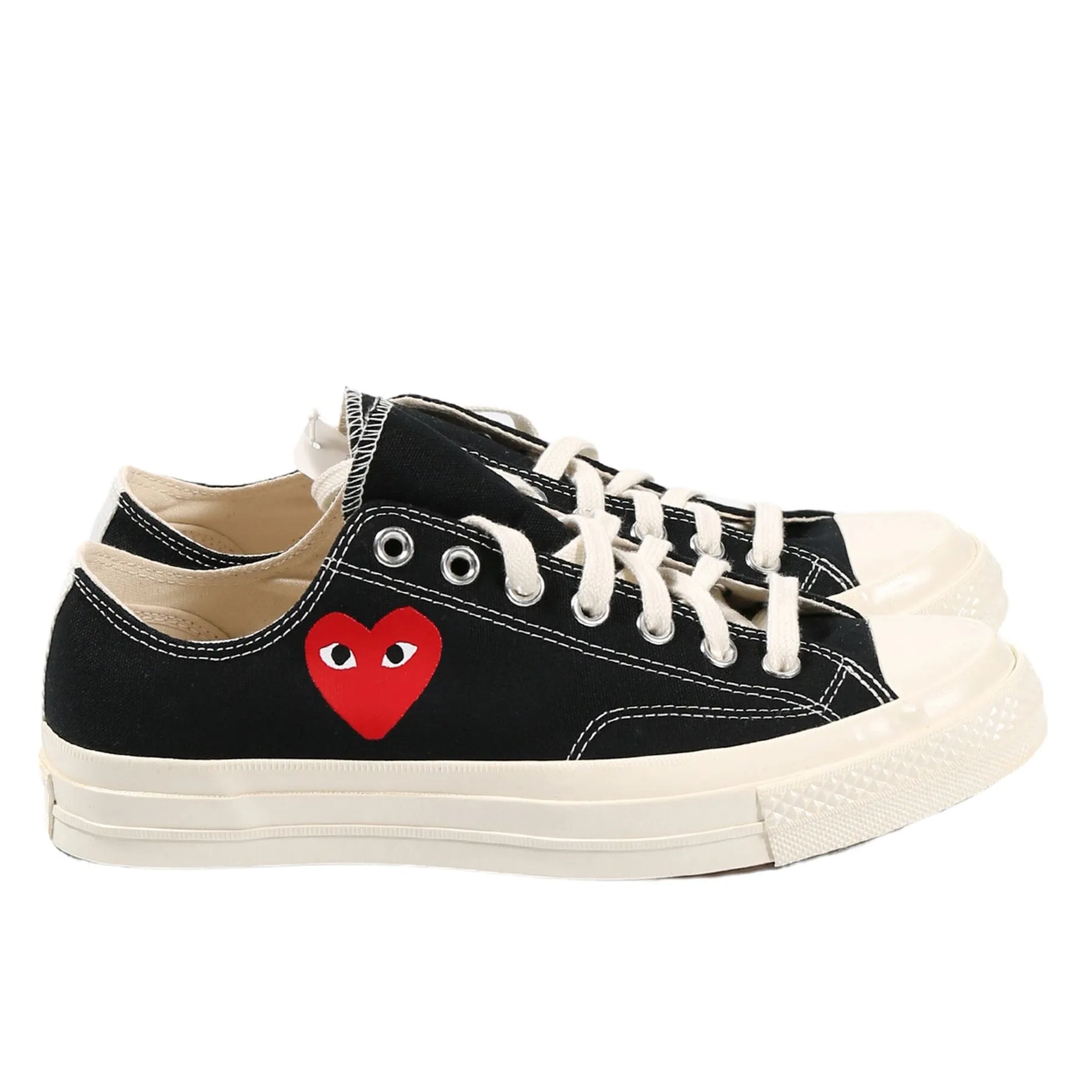 Comme Des Garcons Sneaker X Converse Play Black – AL Capone Premium