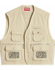 Kenzo Jacket Bomber Sleevless Beige