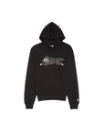 Icecream Hoodie Woodgrain Running Dog Black-AL Capone Premium