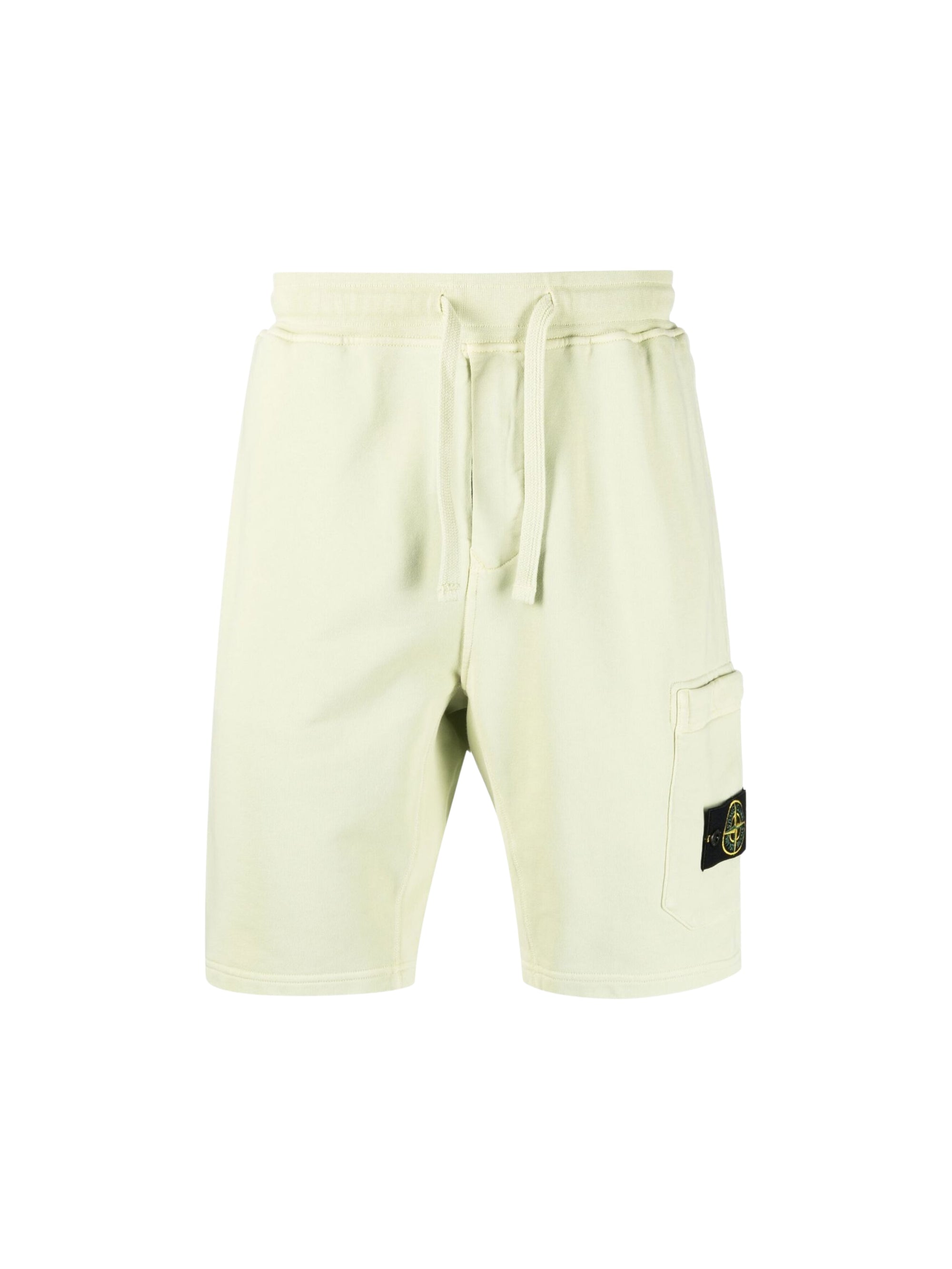 Stone Island Shorts Logo Cream-AL Capone Premium