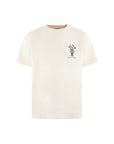 Drole De Monsieur T-Shirt Vase Logo Cream