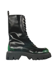 Msgm Boots Scarpa Uomo Black-Green