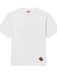 Kenzo T-Shirt Corner Flower White
