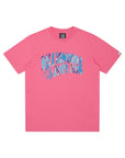 Billionaire Boys Club T-Shirt Camo Arch Logo Pink