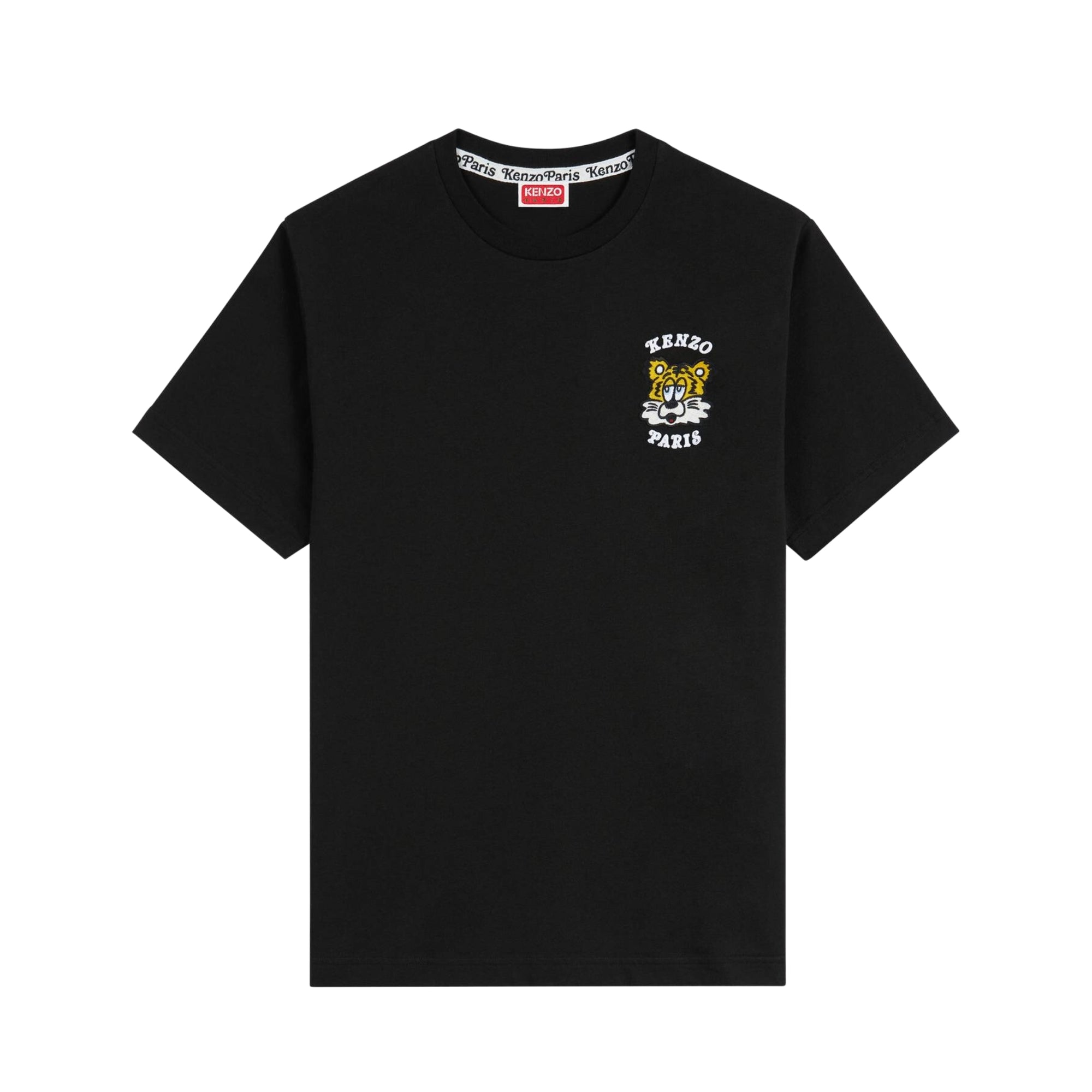 Kenzo T-Shirt Logo Black-AL Capone Premium