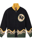 Kenzo Cardigan Logo Black-Green-AL Capone Premium