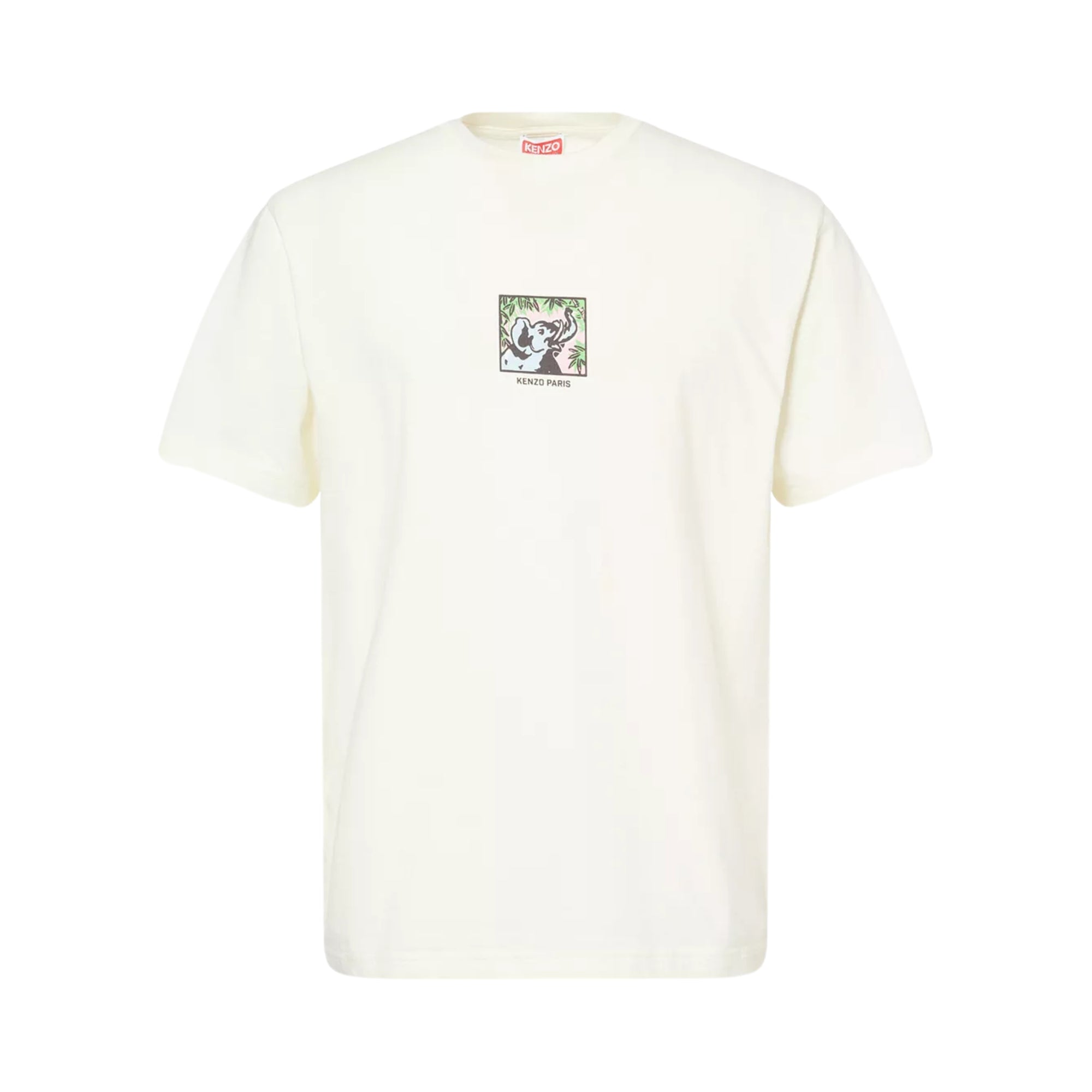 Kenzo T-Shirt Gots Jungle Ecru-AL Capone Premium