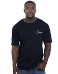 Capone T-Shirt Monaco Artwork Black-AL Capone Premium