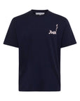 Jw Anderson T-Shirt Back Print Navy-AL Capone Premium