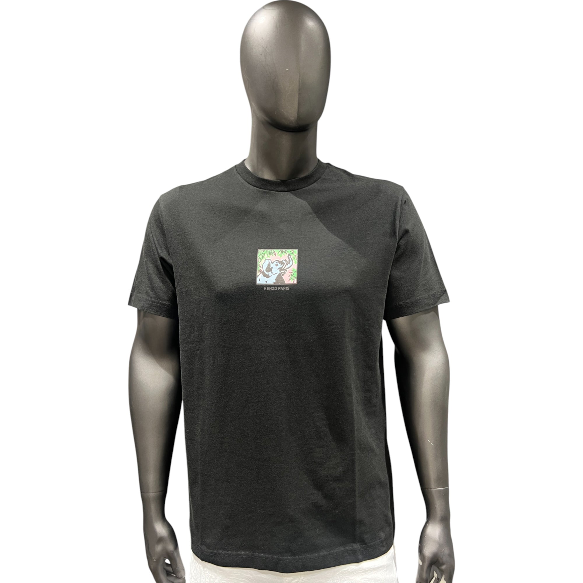 Kenzo T-Shirt Gots Jungle Black-AL Capone Premium