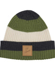 Cafe Kitsune Beanie Striped Verbana-Anthracite