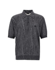 Etro Golfer Knitted Allover Paisley Grey-AL Capone Premium