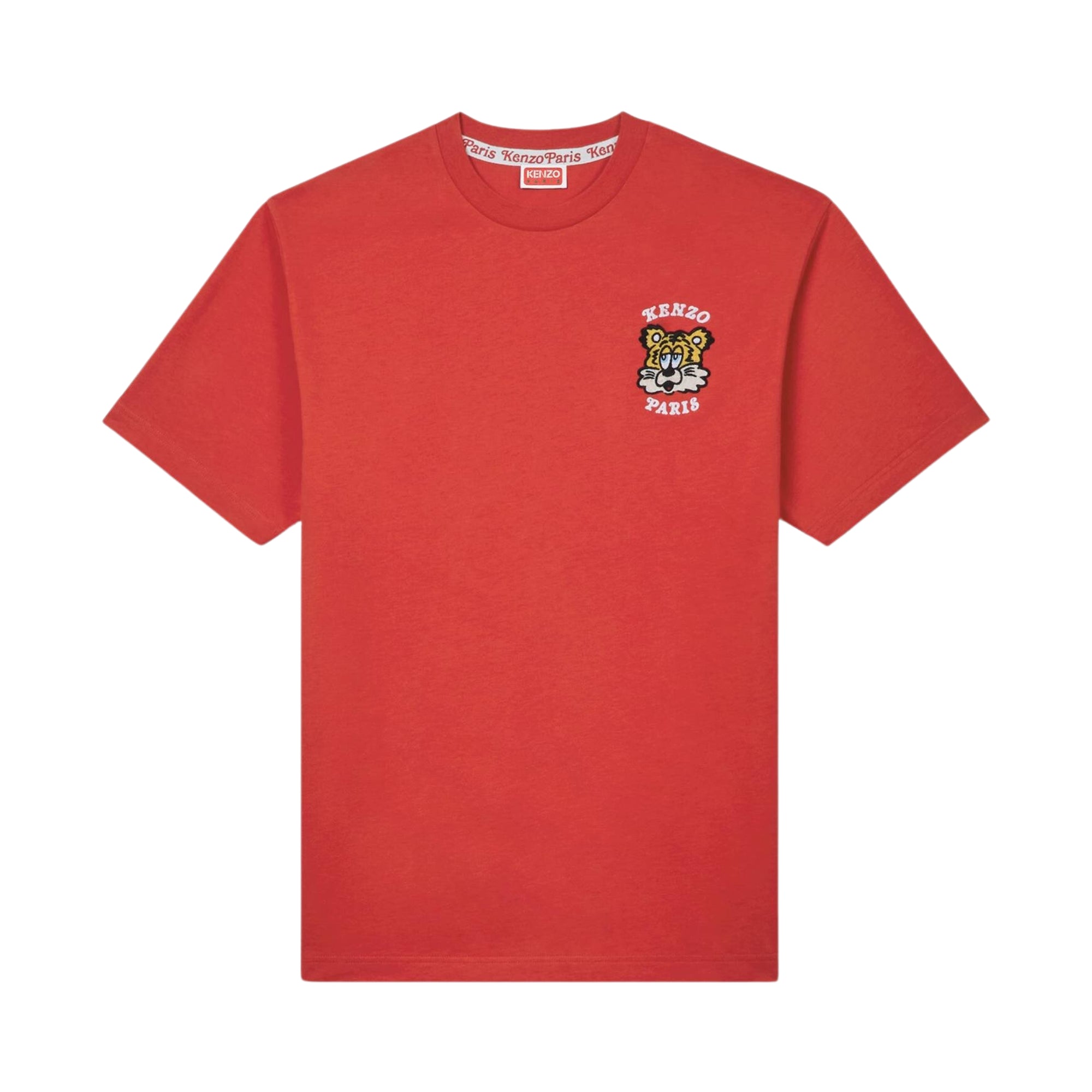 Kenzo T-Shirt Logo Red-AL Capone Premium