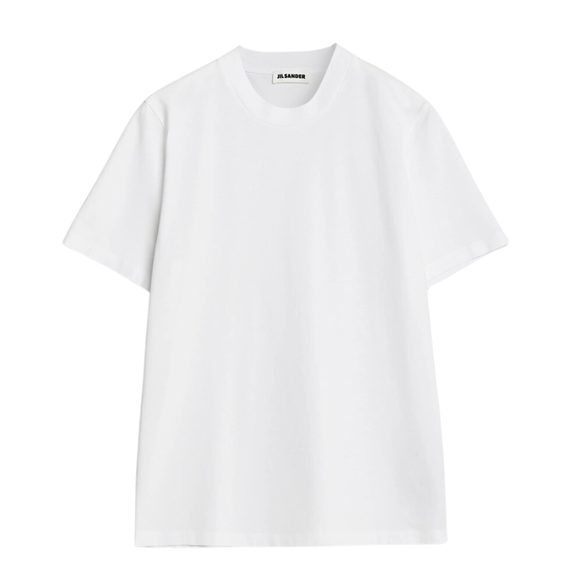 Jil Sander T-Shirt Logo White-AL Capone Premium