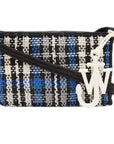 Jw Anderson Bag Checked Market Blue-Black