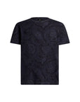 Etro T-Shirt Paisley Print Black-AL Capone Premium