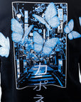 Capone T-Shirt Japan City Butterfly Black-AL Capone Premium