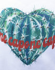 Capone T-Shirt Cactus White-AL Capone Premium