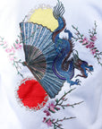 Capone T-Shirt Japan Dragon White