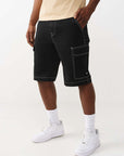 True Religion Shortss Utility Cargo Shorts Black