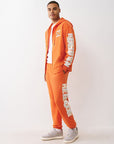 True Religion Jogger Terry Applique Koi Orange