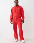 True Religion Mesh Baggy Sweatpants Trv Red