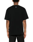 Stone Island T-Shirt Big Logo Black-White