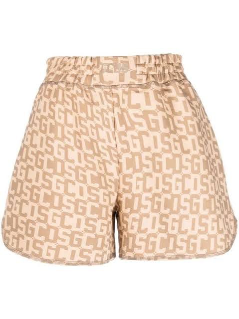 Gcds Shorts Design Light Brown - AL Capone PremiumClothingShorts903-29