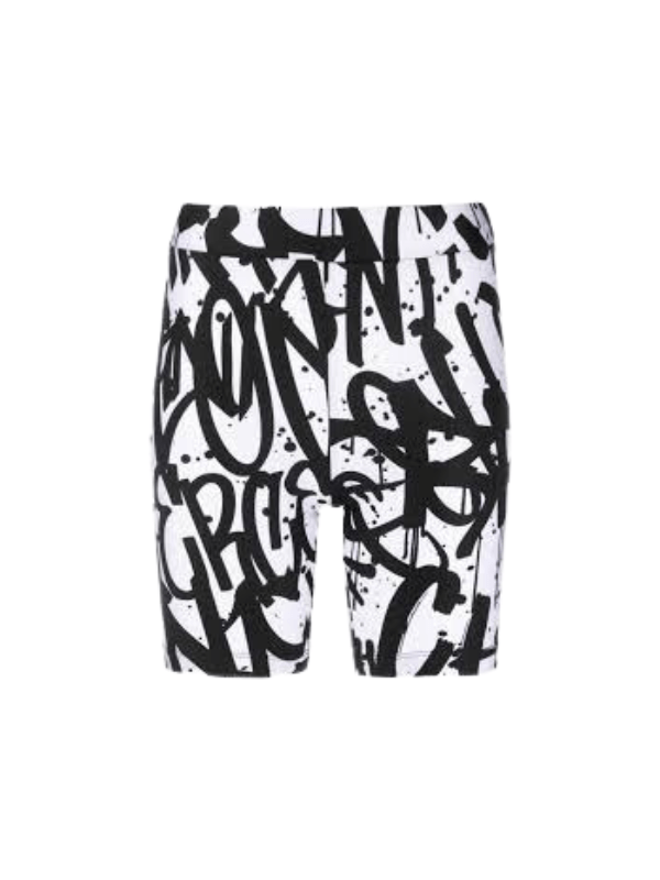 Chiara Ferragni Shorts Ladies Black-White - AL Capone PremiumClothingShorts1581-1