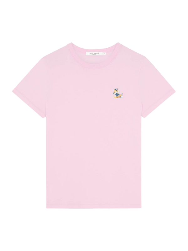 Maison Kitsune T-Shirt Fox Pink-AL Capone Premium