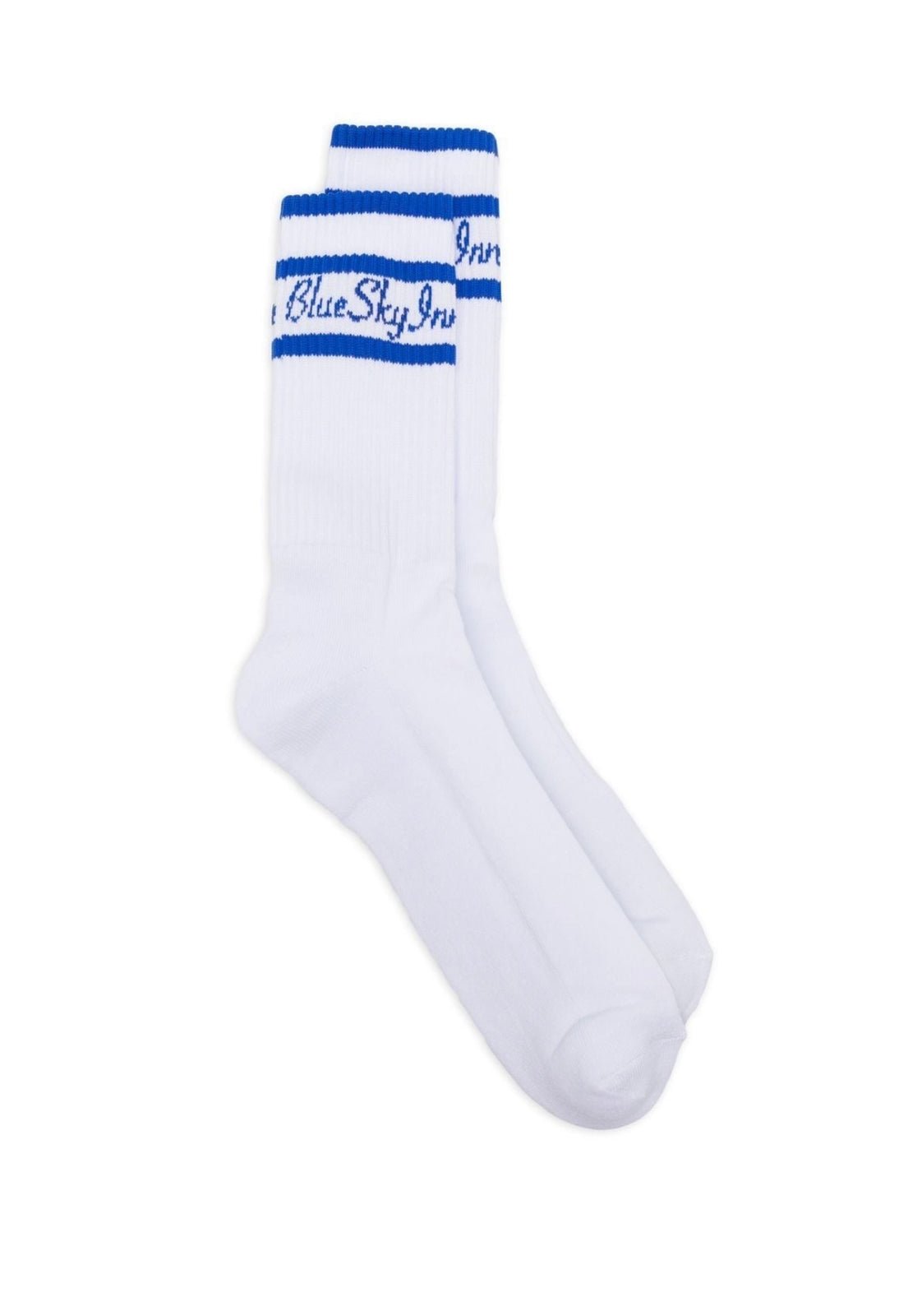 Blue Sky Inn Socks Logo Line Blue-White - AL Capone PremiumAccessoriesSocks1087-4