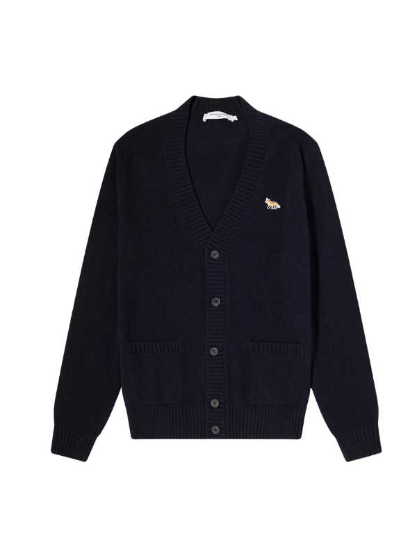 Maison kitsune cardigan navy discount