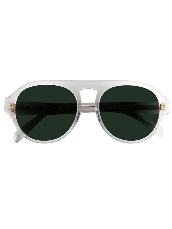Kamo Sun-Glasses Carl Clear-Green - AL Capone PremiumAccessoriesSunglasses1305-8