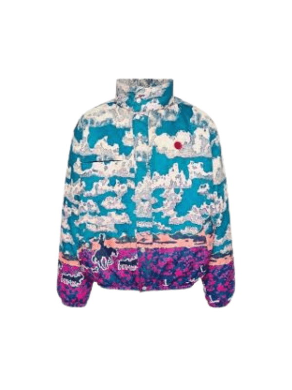 Ice-Cream Jacket Puffer Cloud World Multi Colour - AL Capone PremiumClothingJackets1016-39