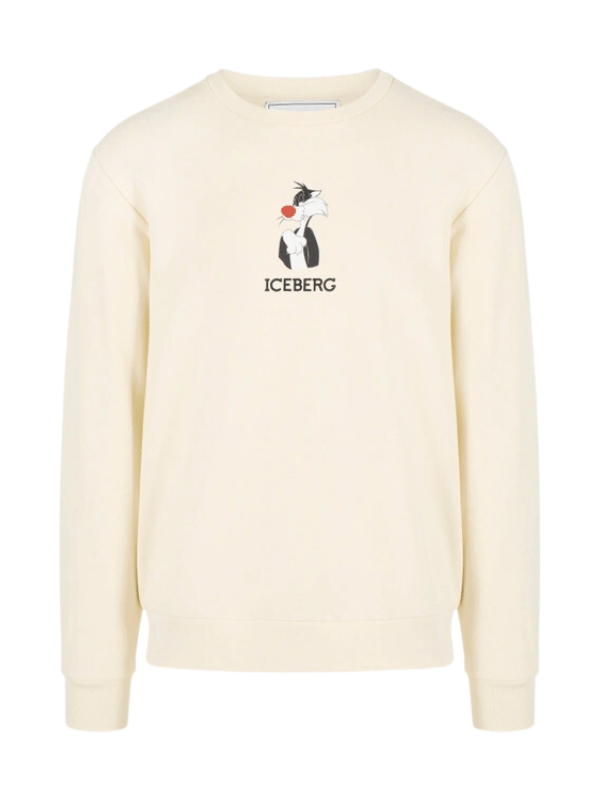 Iceberg Sweater Sylvester Cream - AL Capone PremiumClothingHoodies And Sweats931-60