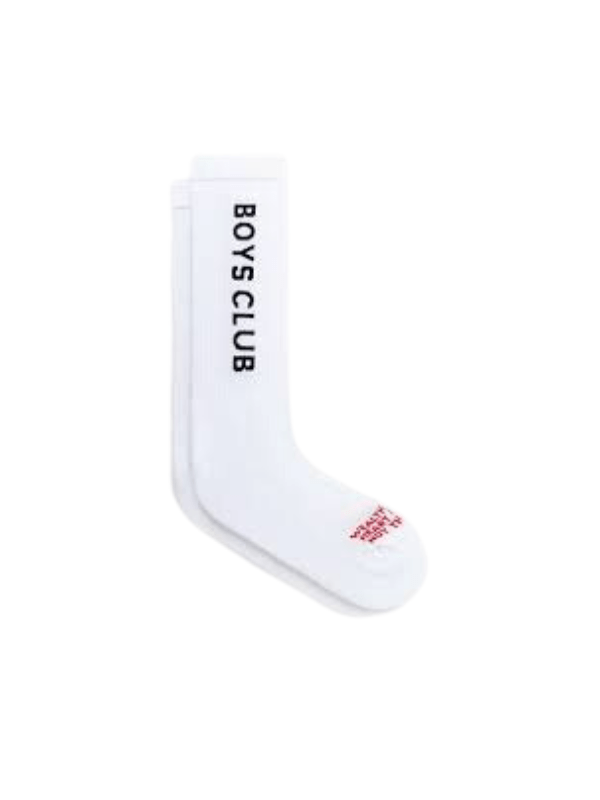 Billionaire Boys Club Socks Logo White - AL Capone PremiumAccessoriesSocks1585-3