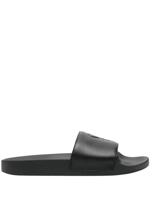 Ami Slides Logo Black - AL Capone PremiumFootwearSandals And Flip Flops1349-1