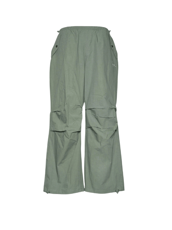 Karl Kani Pants Parachute Dusty Green - AL Capone PremiumClothingPants1549-1