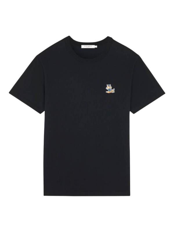 Maison Kitsune Crew Ladies Fox Black - AL Capone Premium