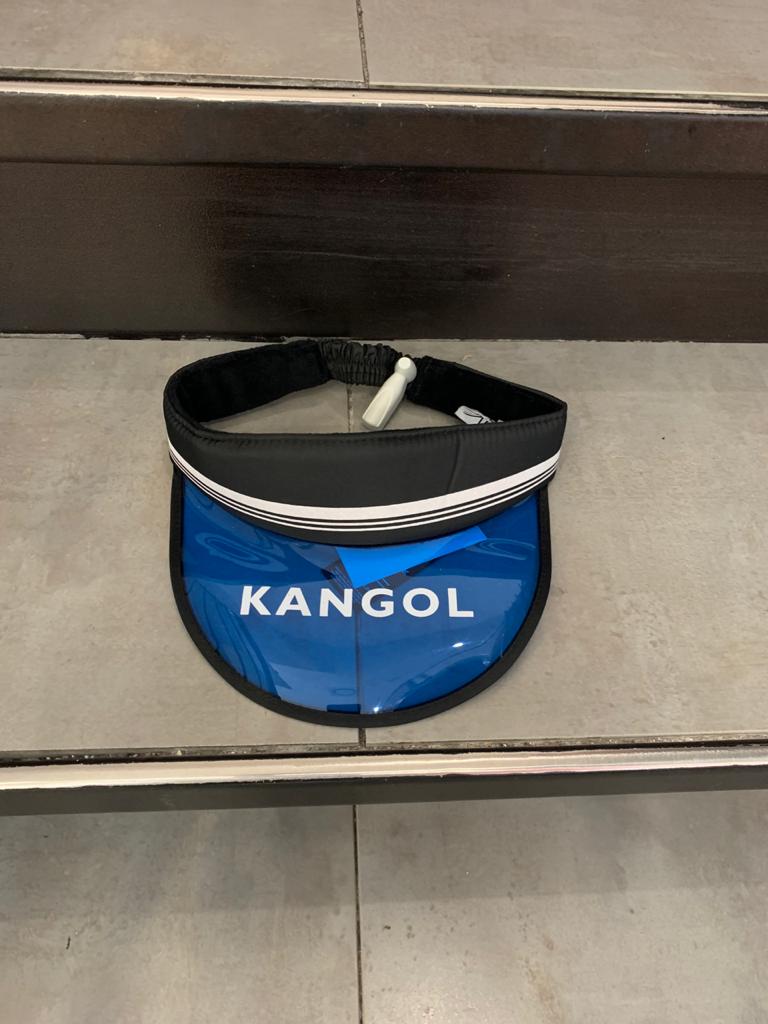 Kangol Cap Retro Visor Blue-Black - AL Capone PremiumAccessories833-3